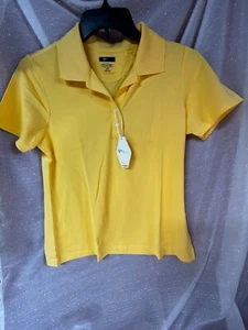 Camisa polo amarilla manga corta Greg Norman Play Dry Performance talla L - Imagen 1 de 5