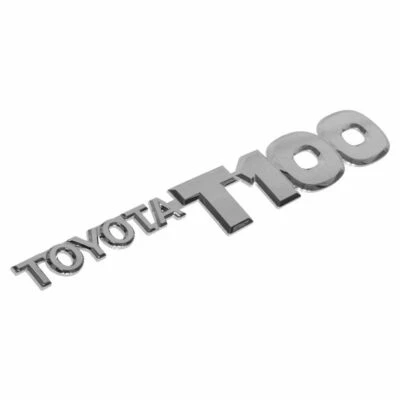 NUEVO emblema de placa de identificación de puerta delantera cromada Toyota T100 para camioneta 7542734010 logotipo Foto 1 de 4