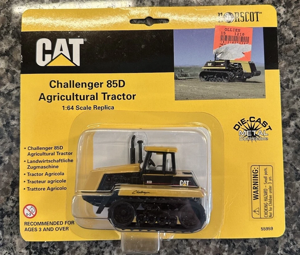 1/64 CAT Norscot Challenger 85D Agricultural Tractor Die Cast Metal 55959 New  - Image 1 of 2