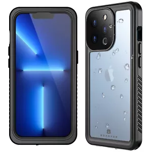 For iPhone 13 Pro Max /Mini Case Waterproof Shockproof Built-in Screen Protector - Imagen 1 de 9