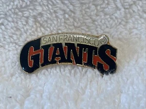 VINTAGE San Francisco Giants 1980's Team Logo Lapel Pin, Will Clark, MINT!! - Picture 1 of 2