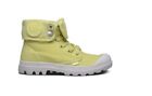 PALLADIUM Womens Comfort Shoes Baggy Solid Yellow Size UK 3.5 92353-743-M