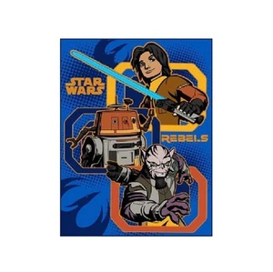 Star Wars throw blanket Micro Raschel Plush fleece Rebels Defeat The Empire new - Picture 1 of 1