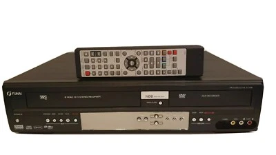 VHS DVD Rekorder 3 in 1 Garantie 1Jahr  HDD 250GB Funai T3A-A8182DB - Bild 1 von 4