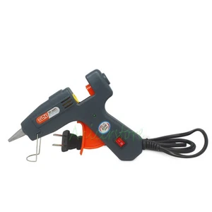 20W Switch Electric 110V-220V Hot Melt Glue Gun Heating Tool Crafts PCB Repair - Picture 1 of 9