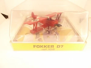 AVION / PLANE - PLAY ME AVIONES - PILEN - FOKKER D7 DVII - BIPLAN - 1/87 - 8 Cm - Imagen 1 de 18