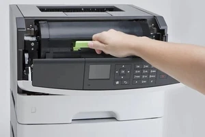 Lexmark MS415dn Compact Laser Printer, Monochrome, Networking, Duplex Printing ( - Picture 1 of 4