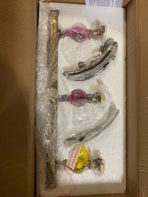 Tocador de 3 luces Golden Lighting 3164-BA3 Aenon, bronce champán cepillado, 22" de ancho Foto 1 de 2