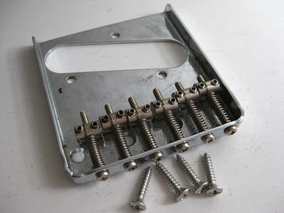 Vintage Fender Telecaster Guitar Tailpiece Bridge Part for Project - Image 1 of 4