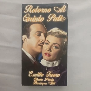Retorno Al Quinto Patio  (VHS,2000) Cine Mexicana 1951 - Picture 1 of 3