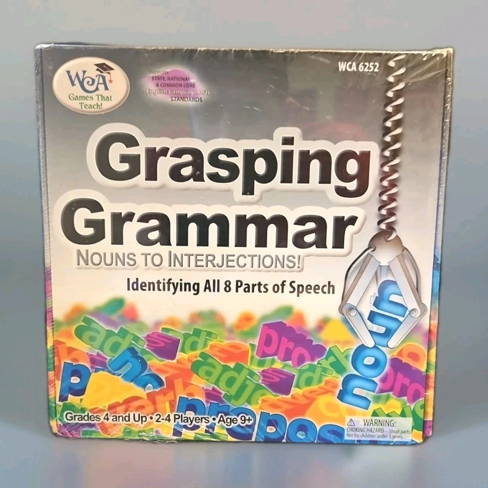 Grasping Grammar Nouns to Interjections! Learn to Identify all 8 Parts of Speech - Image 1 of 4