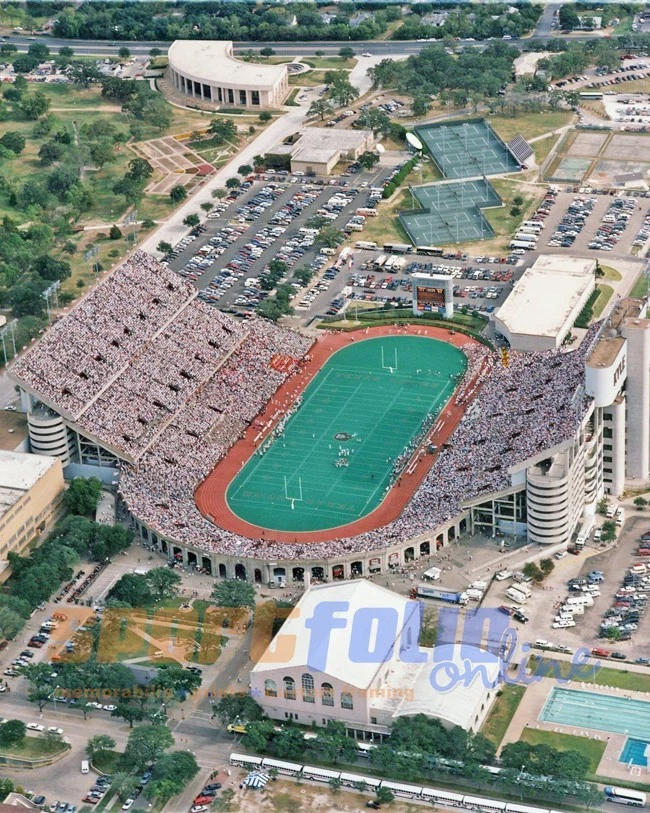 1992 KYLE FIELD Glossy 8x10 Photo College Stadium Poster Texas A&M Aggies Print - Image 1 of 1