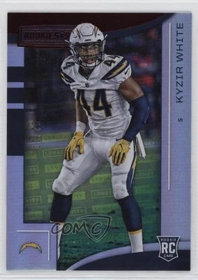 2018 Panini Rookies & Stars Rookies Longevity /75 Kyzir White #186 RC - Image 1 of 2