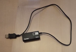 Hama 00040987 Bluetooth Audio Sender Twin, inkl. 3,5mm-Klinkenkabel 2m, schwarz - Bild 1 von 4