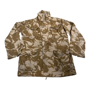 VTG NATO Military Surplus Army Field Jacket S DPM Desert Camo Camouflage Coat - Picture 1 of 13