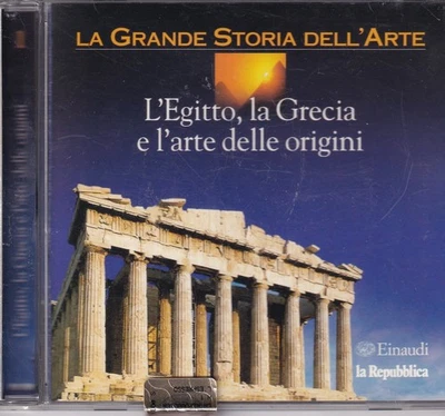 L'EGITTO LA GRECIA E L'ARTE DELLE ORIGINI CD LA GRANDE STORIA DELL'ARTE 1 E00589 - Immagine 1 di 3