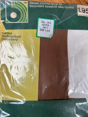 Bilka Damenstrümpfe 30den I beige Strümpfe Strapsstrümpfe nahtlos - Bild 1 von 2