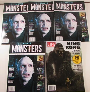 Mixed 2023 Magazine Lot of 5 #A360 Movie Monsters x4, Life King Kong Specials - Picture 1 of 2