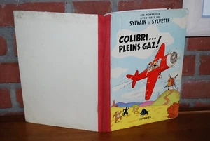 BD SYLVAIN ET SYLVETTE COLIBRI PLEINS GAZ FLEURUS EO DE 1959 - Picture 1 of 7