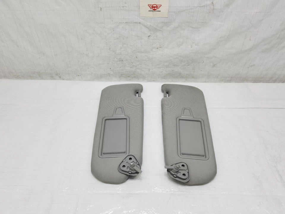 11 12 13 14 15 16 Kia Optima Sunvisor Sun Visor Left Right Set with Mirror Gray - Изображение 1 из 4