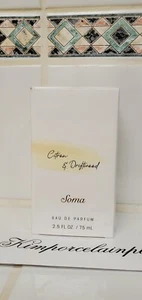 Soma Eau De Parfum CITRON & DRIFT WOOD 2.5 Fl Oz New BOXED - Picture 1 of 2
