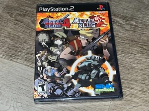 Metal Slug 4 y 5 PlayStation 2 PS2 Totalmente Nuevo Sellado de Fábrica Auténtico - Imagen 1 de 4