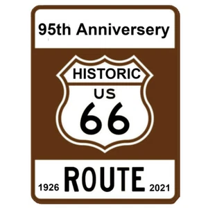 95th Ann. Route 66 Historischer Hwy. Schild THE MOTHER ROAD Harley Bikes Ltd. Ed. 50 - Bild 1 von 2