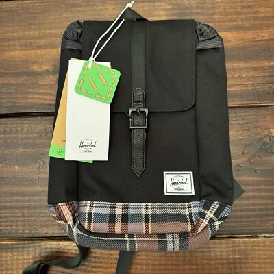 Herschel Supply Co Retreat Sling Bag. 5L Black Winter Plaid - Image 1 of 4