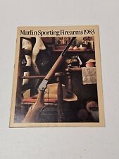 Marlin Sporting Firearms 1983 Rifle Catalog Shooting Sports Illustrated Specific