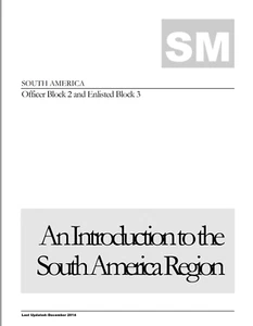 146 Page USMC Regional Culture Language OB2 EB3 SOUTH AMERICA REGION Book on CD - Picture 1 of 8