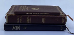 Mary Baker Eddy 3 Book Lot (Science and Health with Key to the Scriptures, etc) - Imagen 1 de 24