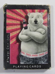 Always Coca-Cola Polar Bear Playing Cards 1997 - Picture 1 of 8