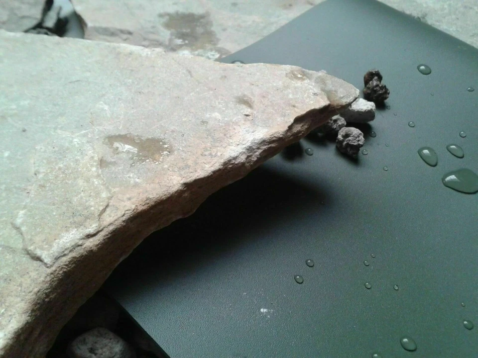 SIKA Premium PVC Teichfolie 1mm Oliv 8,78€/m² für Gartenteich Fischteich Bach - Bild 1 von 3