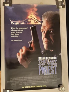 Last of the Finest Movie Poster - Brian Dennehy. 38 x 25. Rolled - Picture 1 of 1