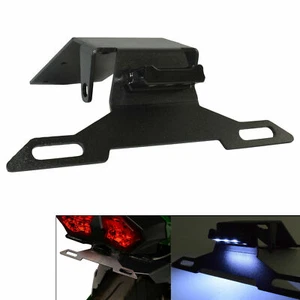 LED Tail Tidy License Plate Holder Bracket for KAWASAKI Ninja H2 SX SE 2018-2021 - Picture 1 of 8