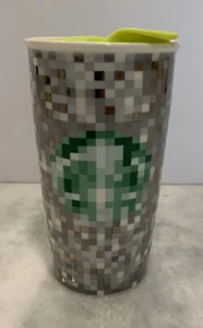 Taza de viaje Starbucks Limited Rodarte vaso de píxeles de cerámica taza de 12 oz 2012 Roblox - Imagen 1 de 7