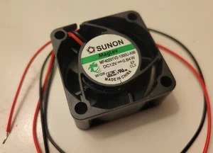 1pcs 12V 0.64W Silent Cooling Axial Fan SUNON 4CM MF40201V2-1000U-A99 - Picture 1 of 2