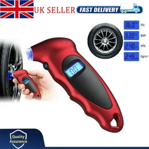 Digital Car Tire Tyre Air Pressure Gauge Meter LCD Display for Auto Motorcycle - Picture 1 of 12
