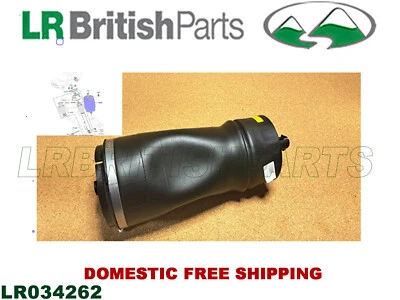 LAND ROVER MUELLE NEUMÁTICO TRASERO RANGE ROVER 13-21 LR034262 Foto 1 de 4