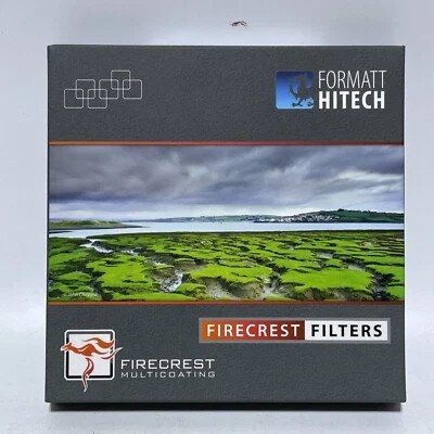 Formatt Hitech 85x110mm Firecrest Soft Edge Grad ND 0.6 Filter, Vertical - Image 1 of 2
