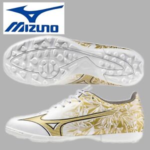 MIZUNO Alpha Select AS TF Soccer Football Cleats WIDE E White from Japan