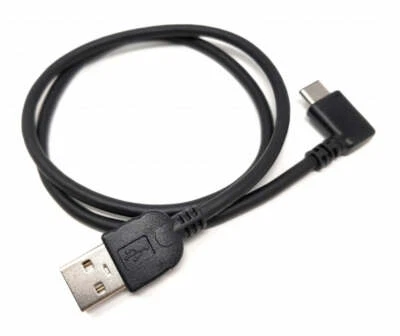 Cable USB Tipo A (Macho) a USB Tipo C 3.1 (Macho) en ángulo 50 cm - Imagen 1 de 3