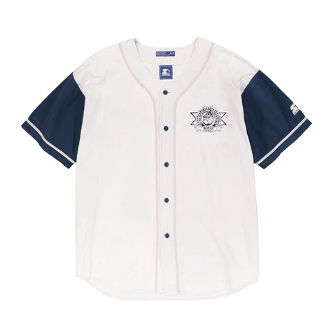 Vintage Georgetown Hoyas Starter Baseball Jersey Size XL 90s NCAA Cover