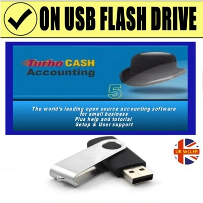 Best Professional Home Small Business Accounting Finance Software USB STICK NEW - Image 1 of 4