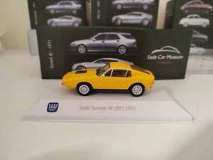 SAAB SONETT III 97 1971 YELLOW EDITIONS ATLAS 1:43 - Foto 1 di 1