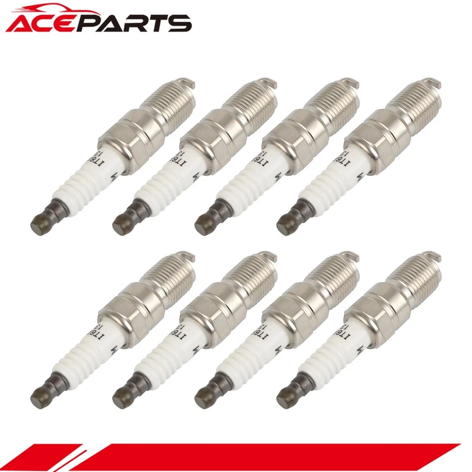 8x velas de ignição de irídio para Cadillac STS Chevrolet C6500 Kodiak 4.6L 8.1L V8 - Imagem 1 de 1