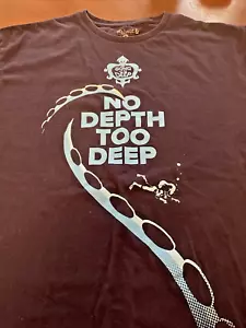 Camicia Song of the Deep Uomo XL Videogioco Bioworld NO DEEPTH TOO DEEP - Foto 1 di 5