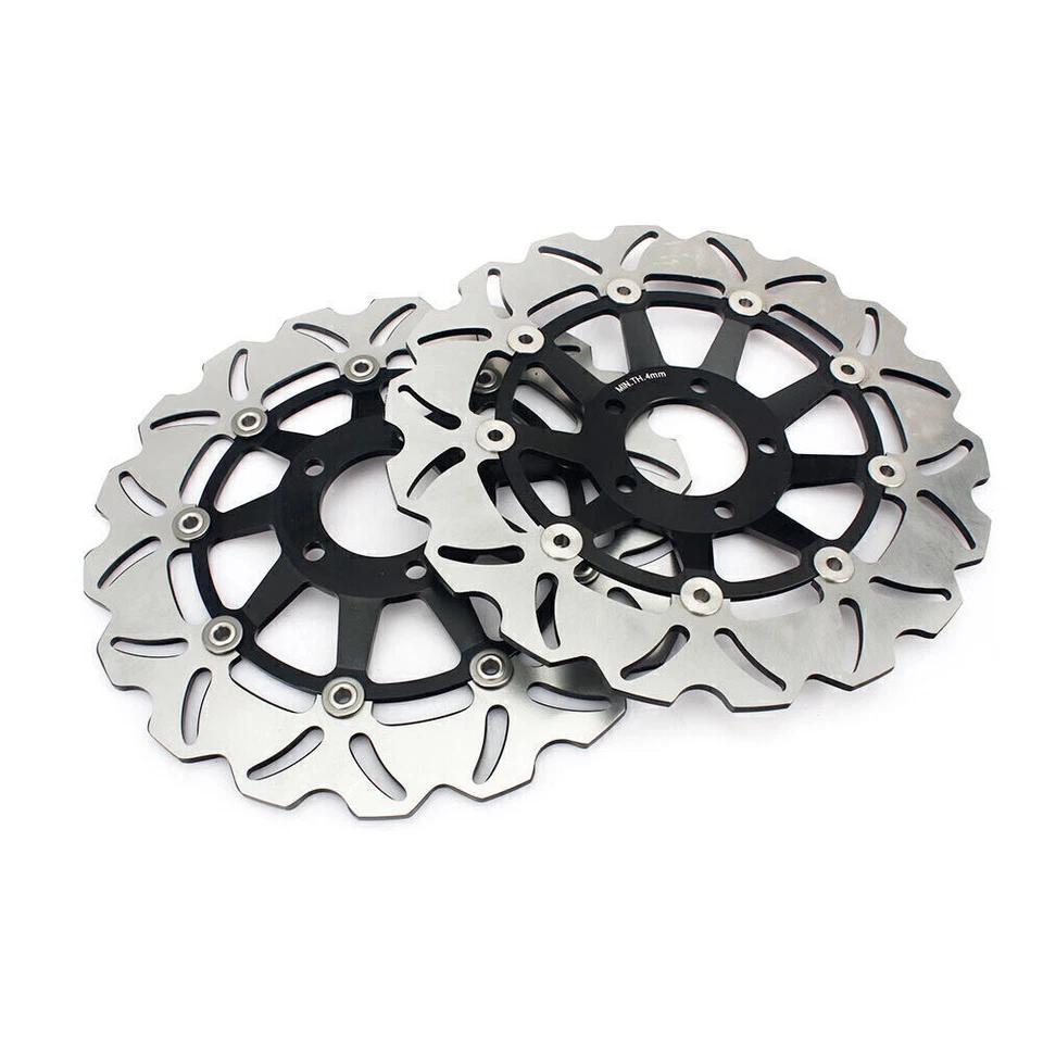 2 discos de freno delanteros rotores para Suzuki RF 900 RR 1994-1999 GSF 1200 BANDIT 95-00 Foto 1 de 4