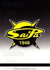 2001-02 Finnish Cardset #107 SaiPa Lappeenranta