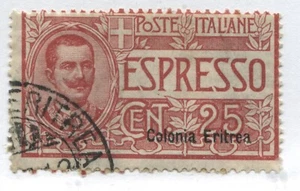 Italy Eritrea 1907 Special Delivery used - Picture 1 of 1